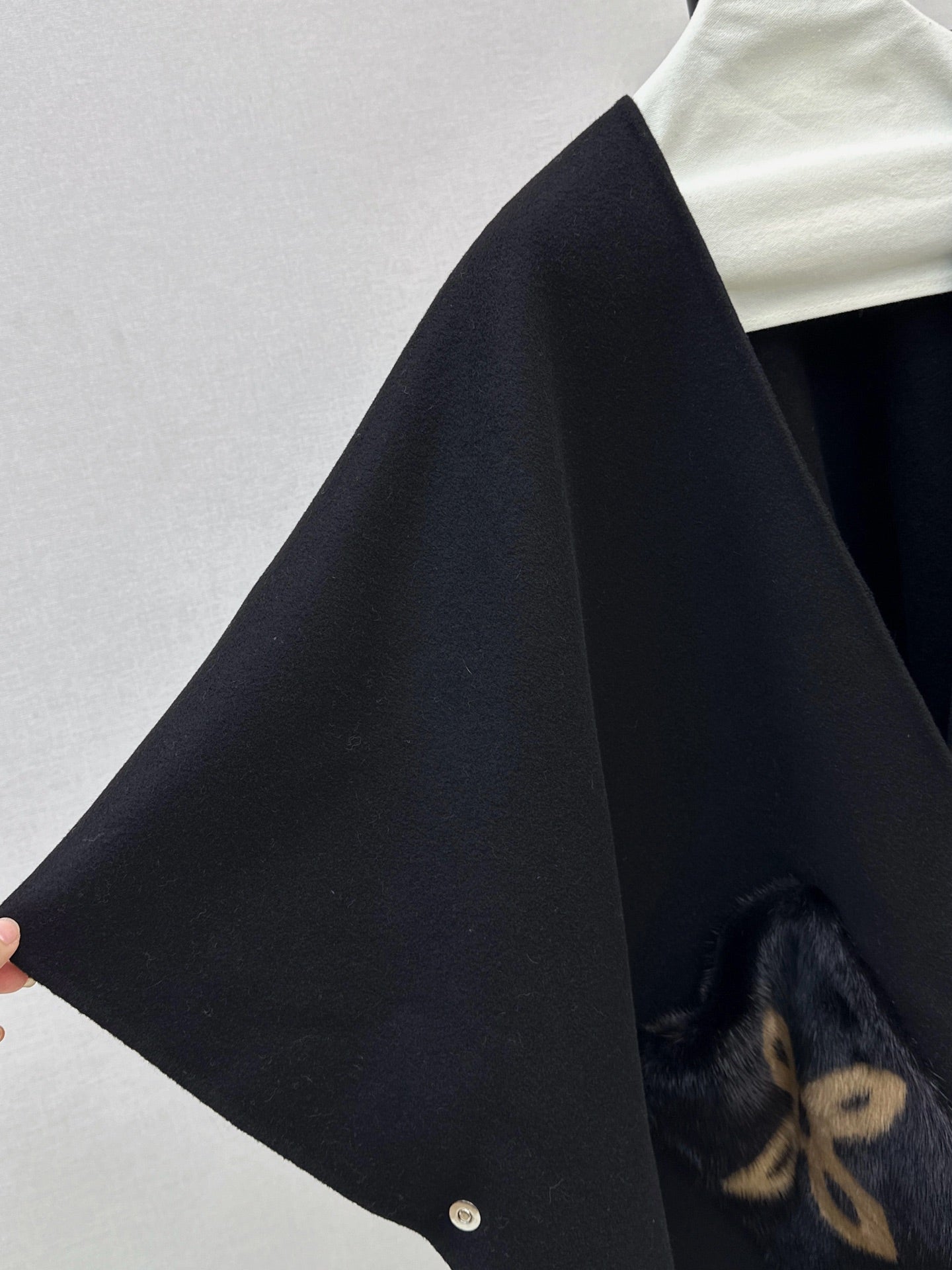 Loro NEW wool cape coat