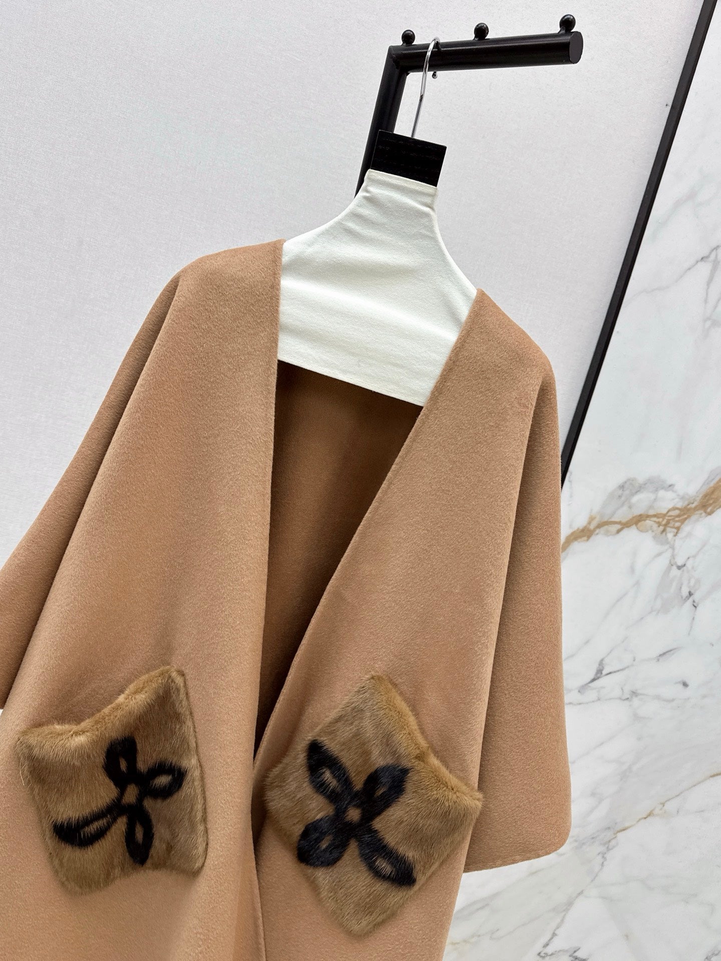 Loro NEW wool cape coat