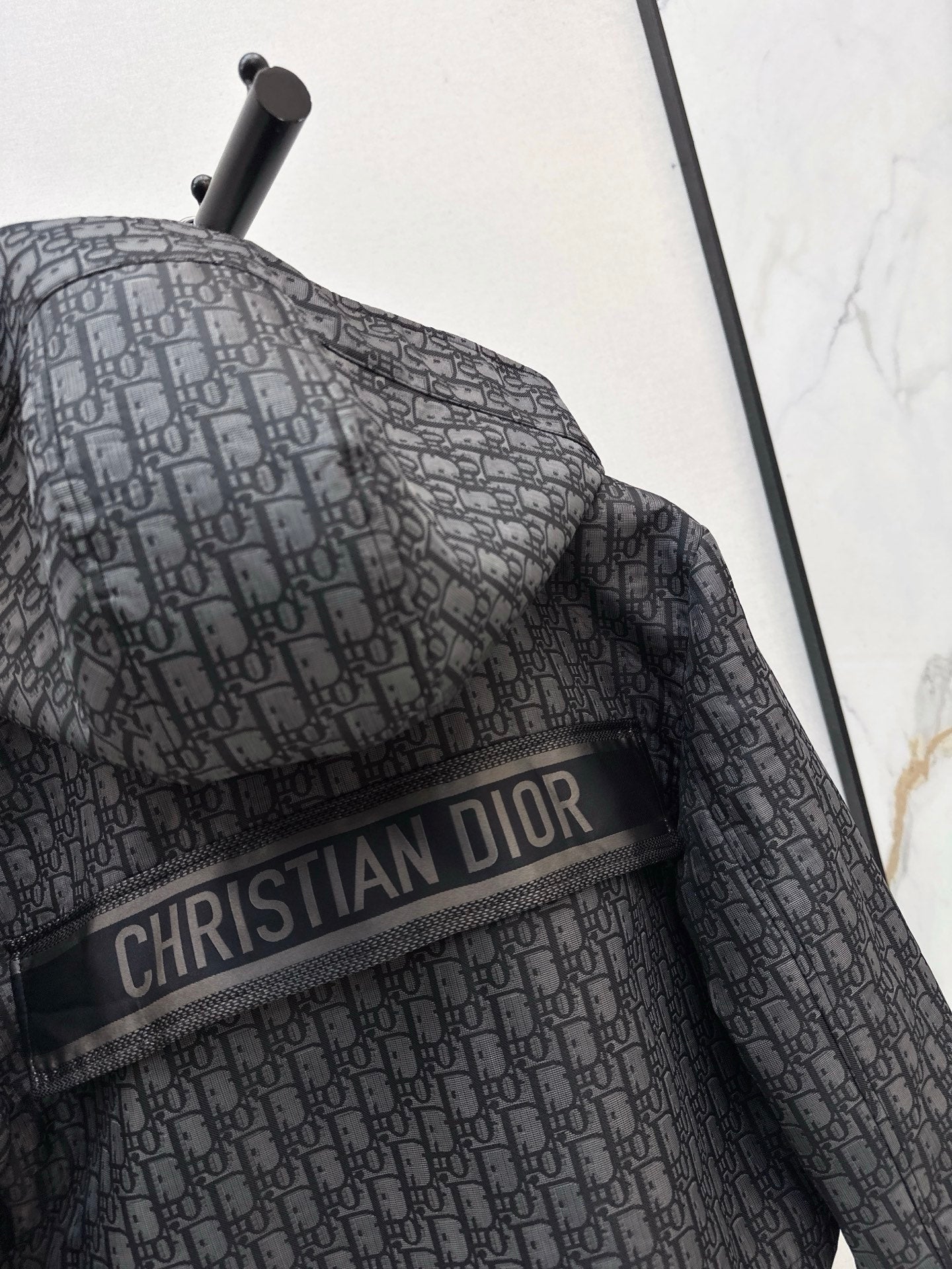 CD NEW Hooded cropped jacket