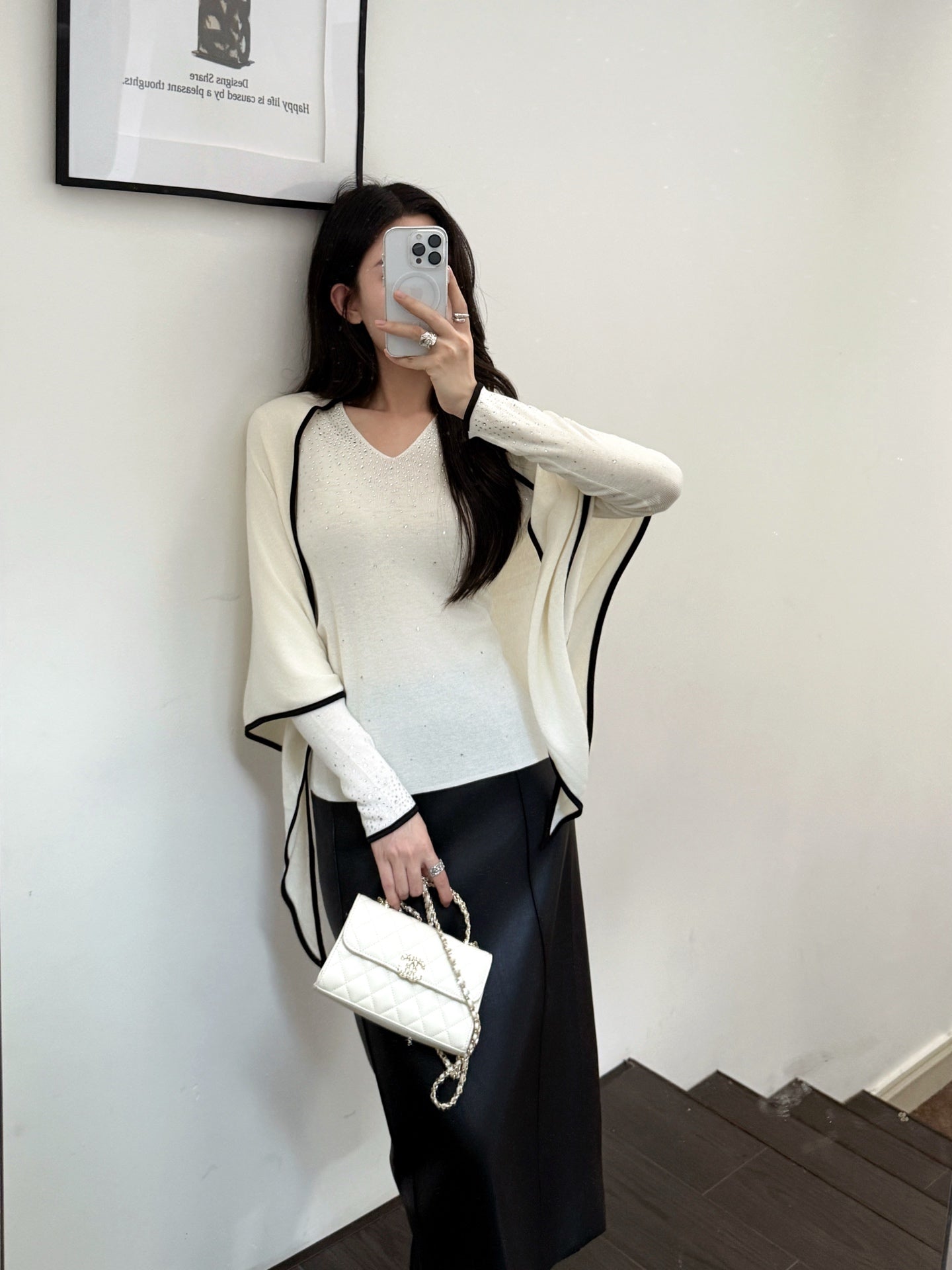 Burne NEW Cape sweatshirt set