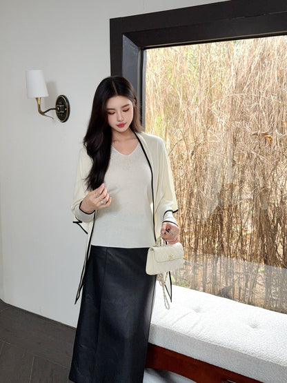 Burne NEW Cape sweatshirt set