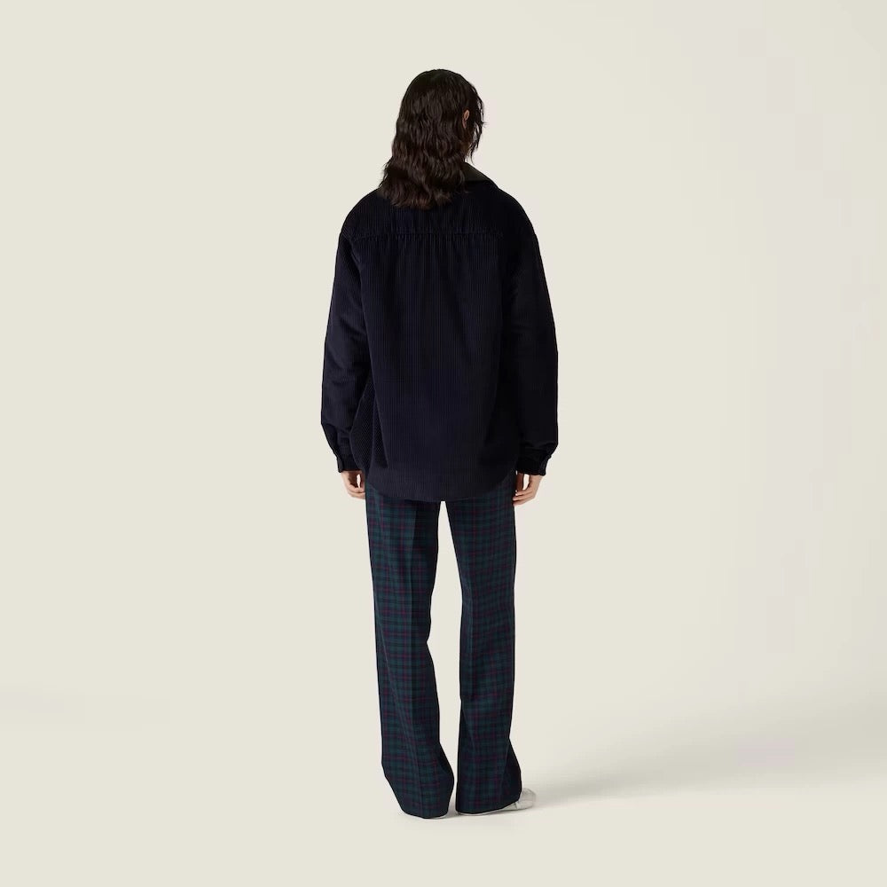 Miu NEW corduroy down jacket