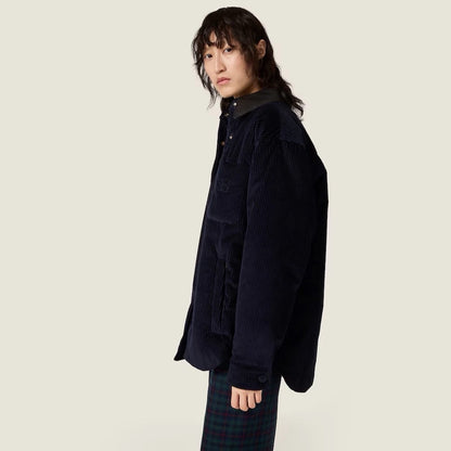 Miu NEW corduroy down jacket