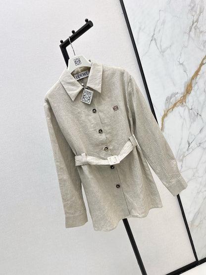 Loe NEW Linen button-down shirt
