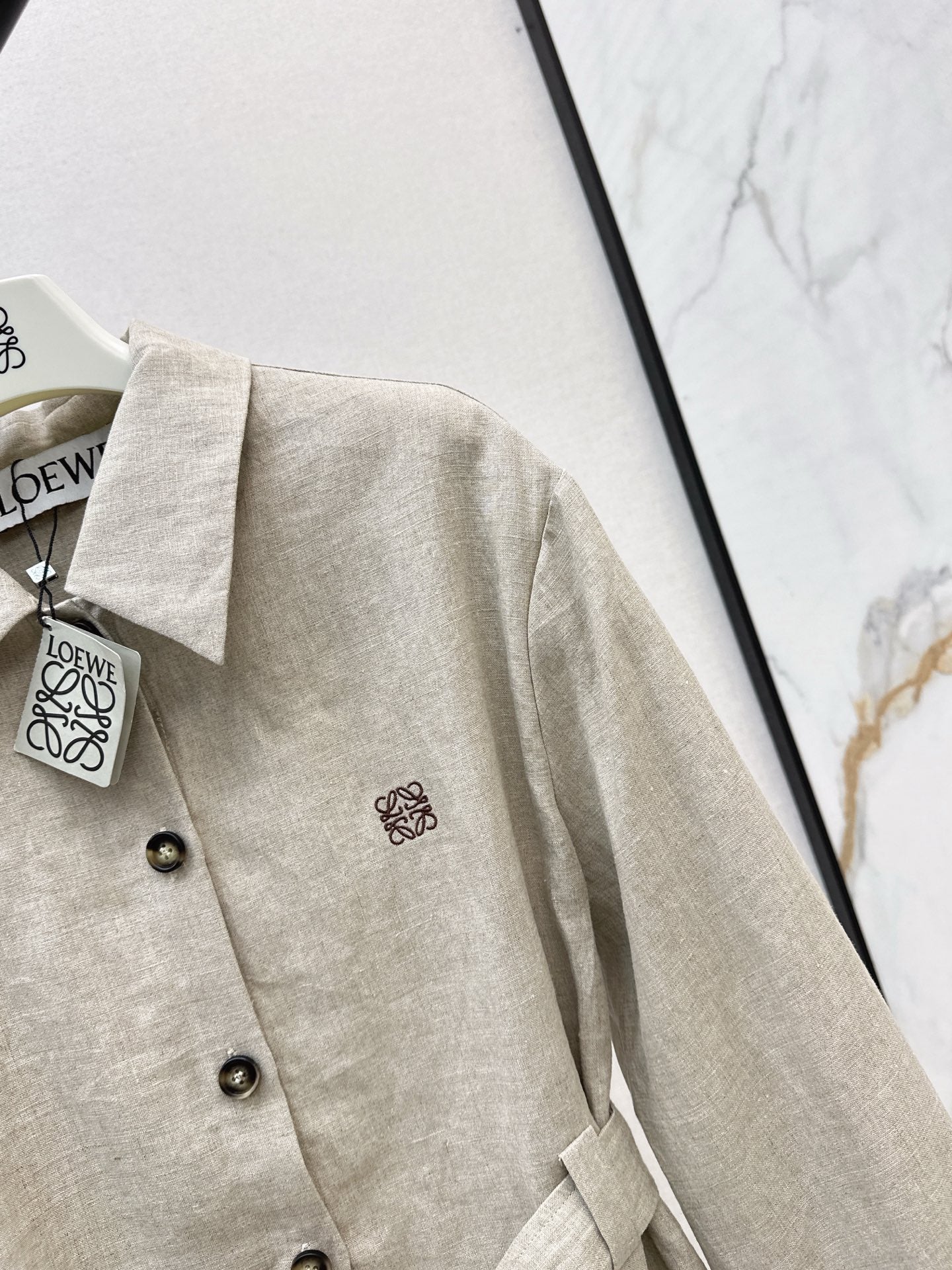 Loe NEW Linen button-down shirt