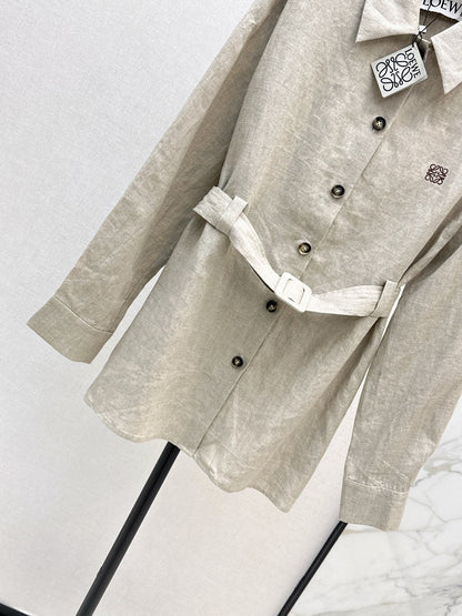Loe NEW Linen button-down shirt