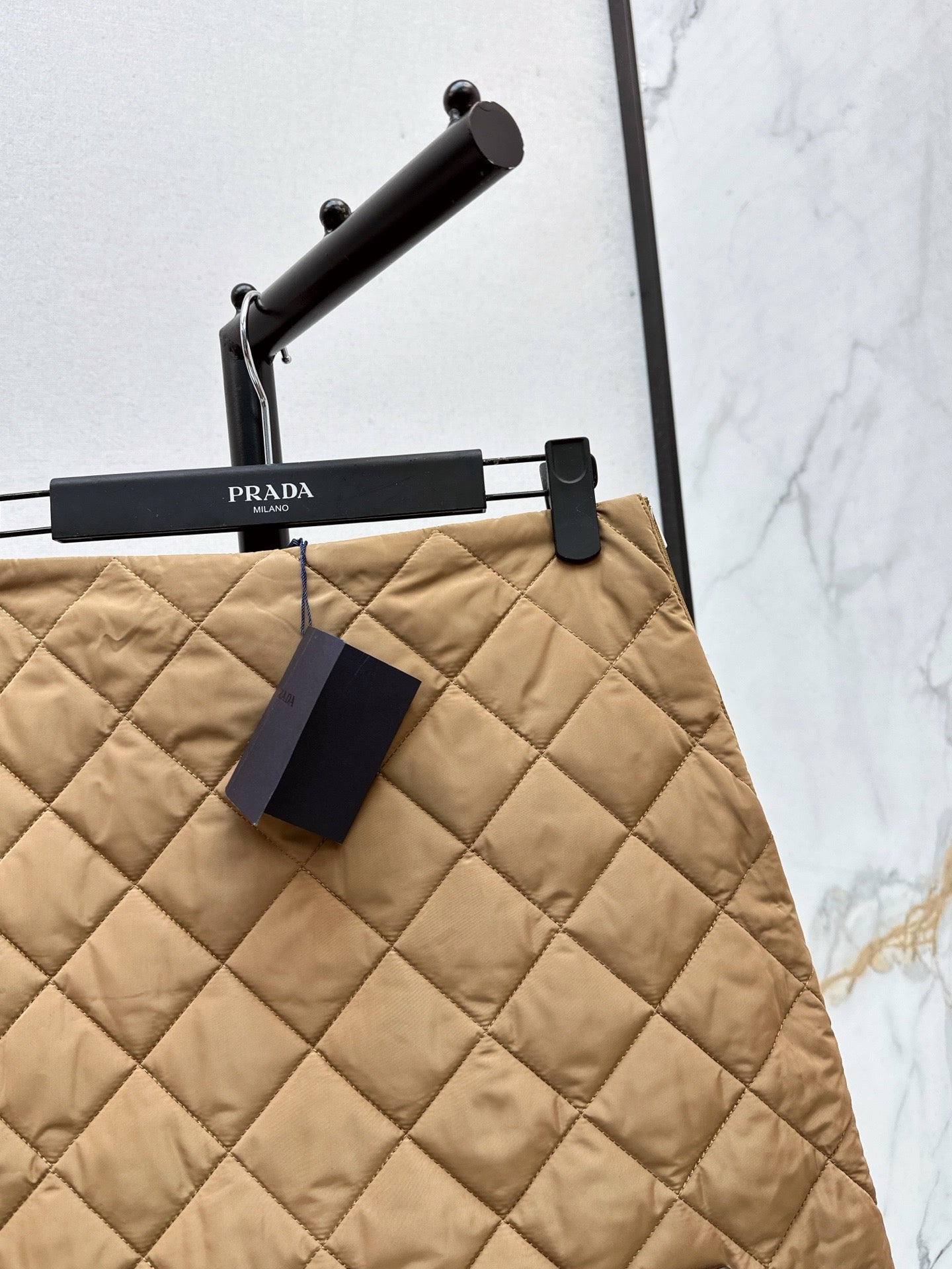 Pra NEW Diamond-patterned skirt