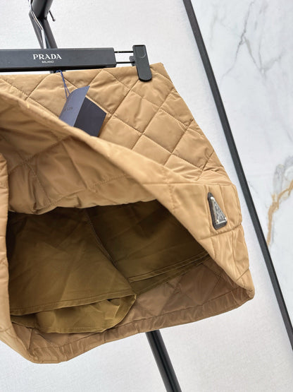 Pra NEW Diamond-patterned skirt