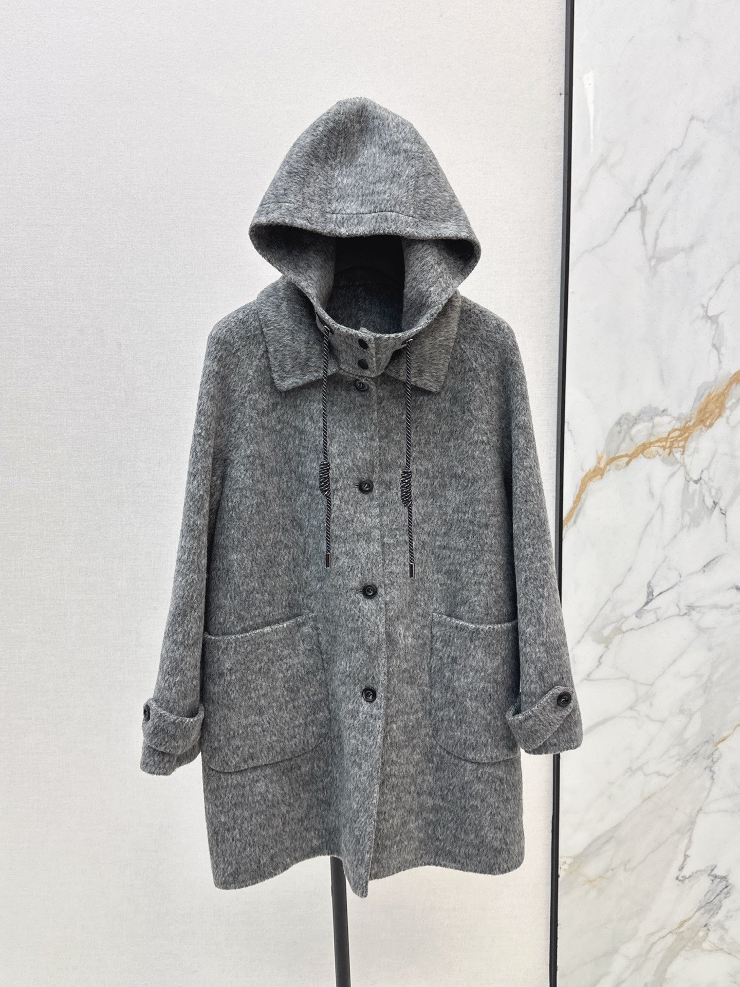 Loro NEW wool hooded coat