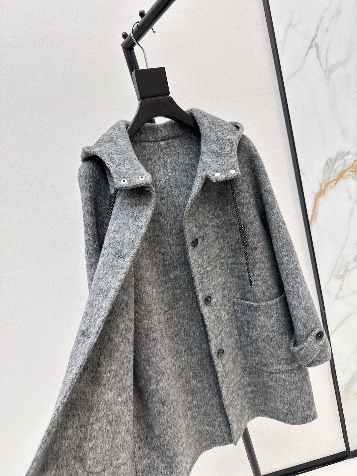 Loro NEW wool hooded coat