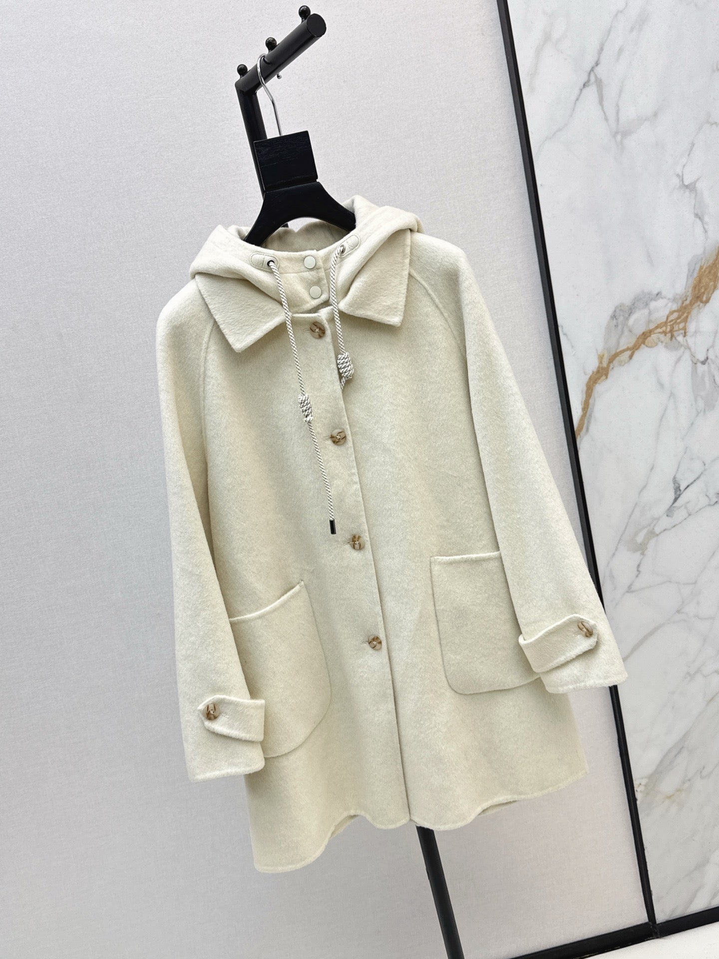 Loro NEW wool hooded coat
