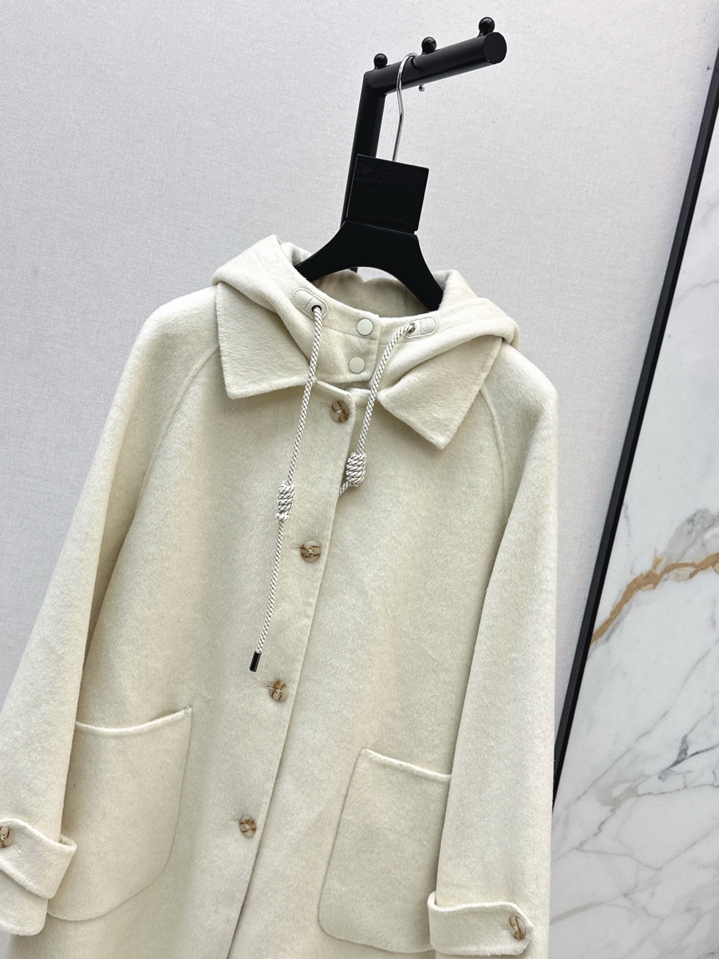 Loro NEW wool hooded coat