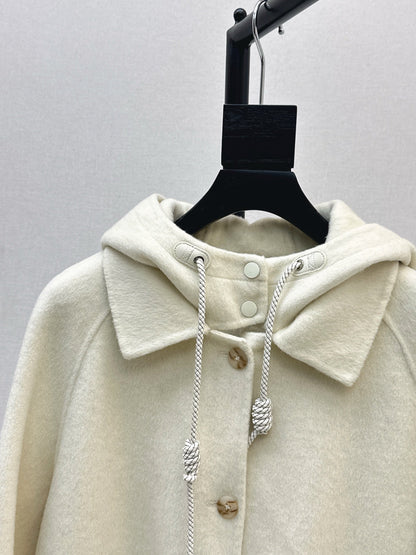 Loro NEW wool hooded coat