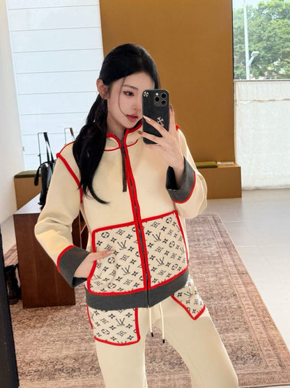 Louis NEW Splicing color suit