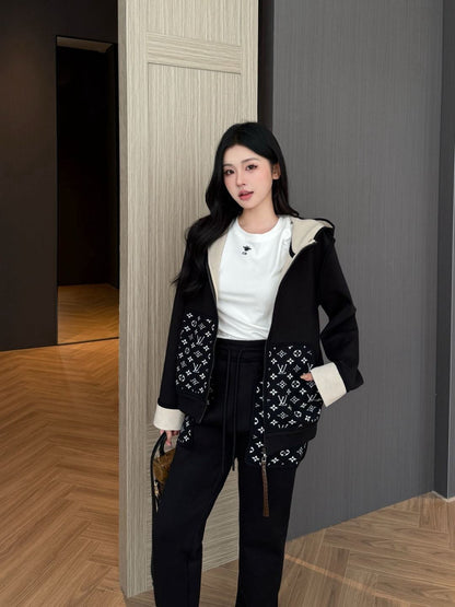 Louis NEW Splicing color suit