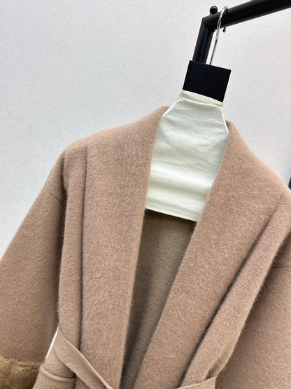 Fend NEW rabbit fur coat