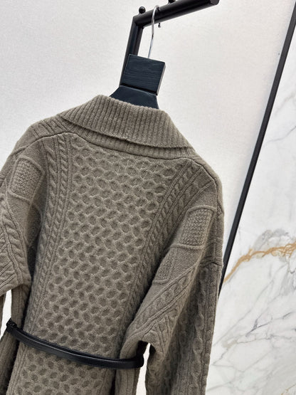 Herm NEW knitted long coat