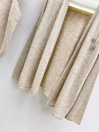 Chan NEW Knitted vest cardigan