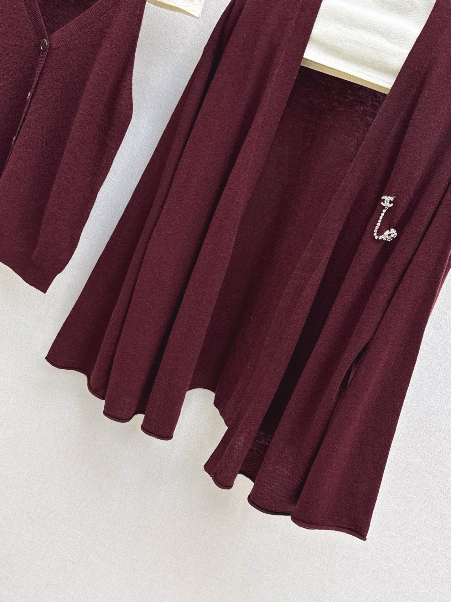 Chan NEW Knitted vest cardigan