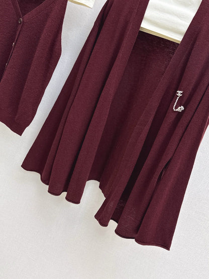 Chan NEW Knitted vest cardigan