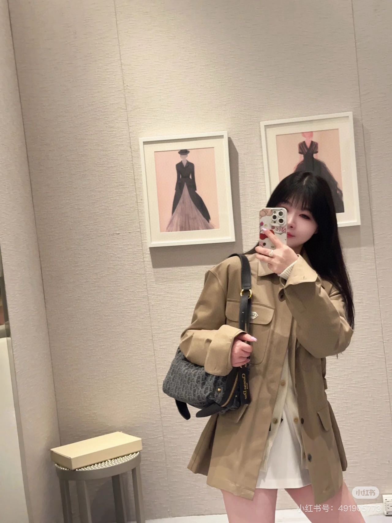 CD NEW Workwear style windbreaker jacket