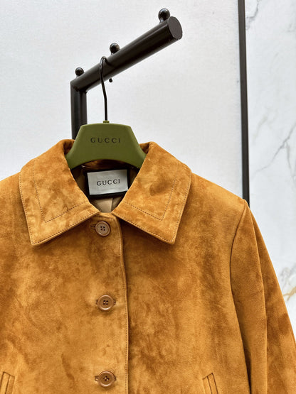 Guc NEW suede jacket
