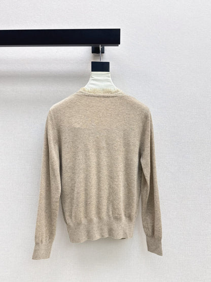 Es NEW Lace wool cardigan