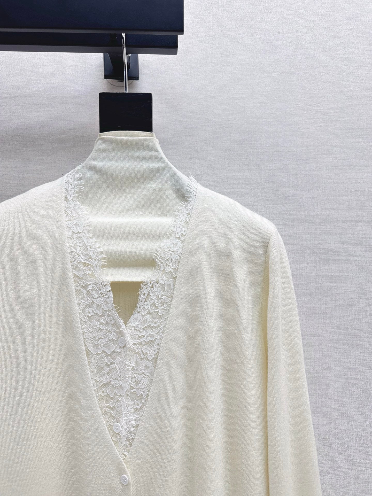 Es NEW Lace wool cardigan