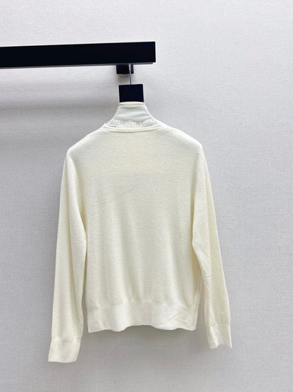 Es NEW Lace wool cardigan