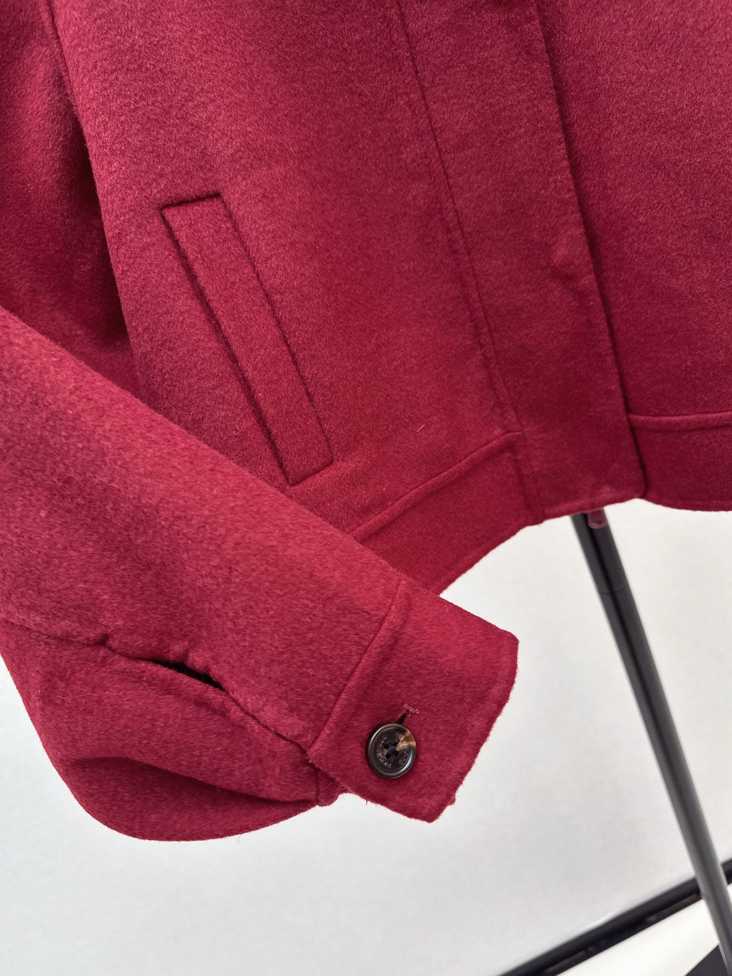 Brune NEW Double-faced wool coat