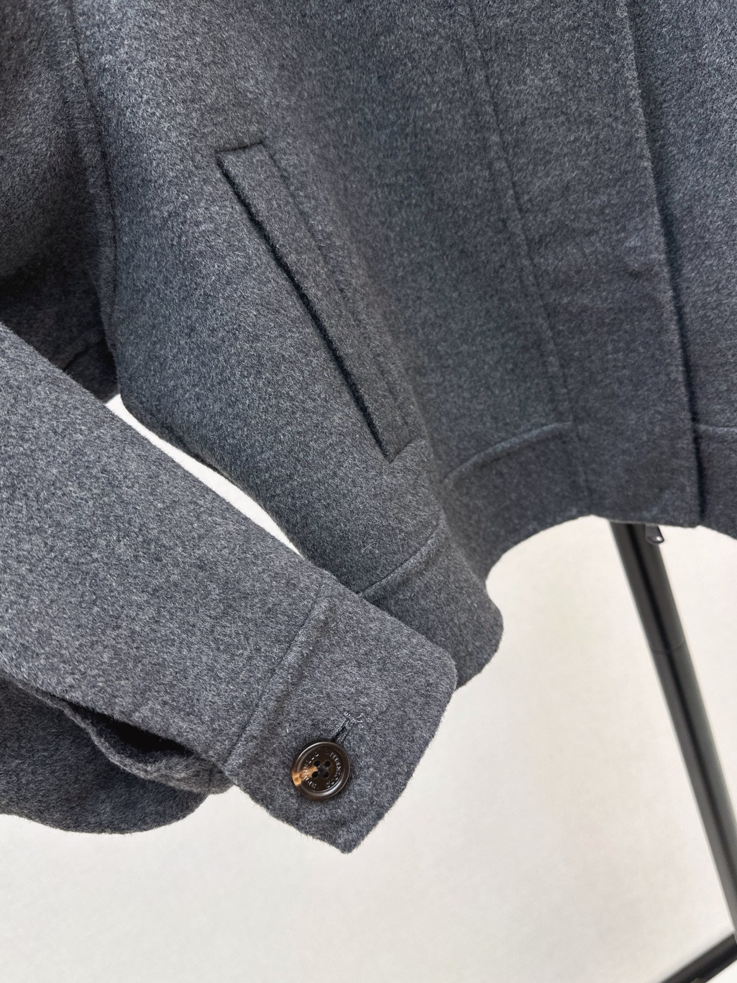 Brune NEW Double-faced wool coat