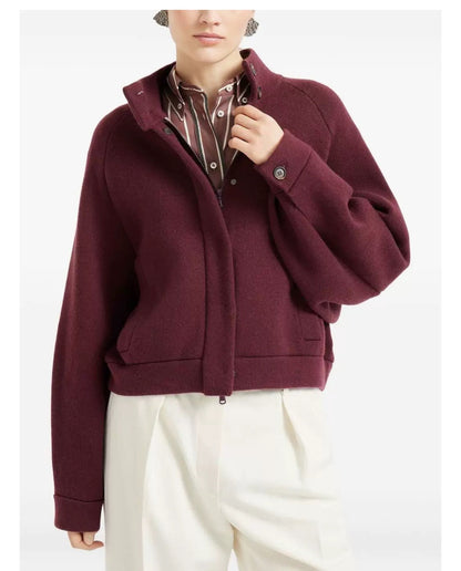 Brune NEW Double-faced wool coat