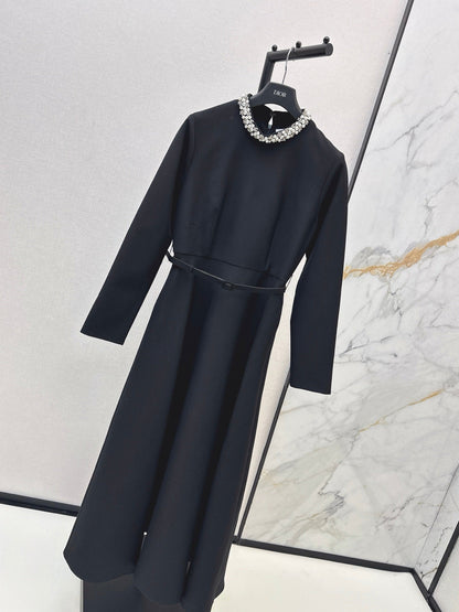 CD NEW belted dress