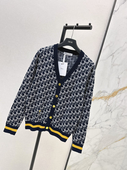 CD NEW V-neck cardigan