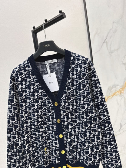 CD NEW V-neck cardigan