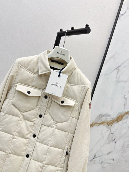 Monc NEW shirt-style down jacket