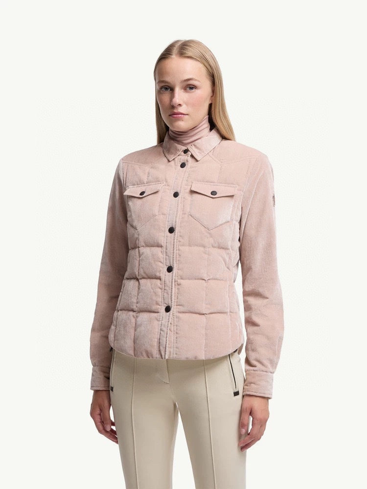 Monc NEW shirt-style down jacket