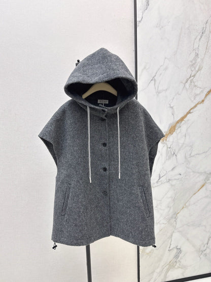 Brune NEW Hooded wool vest