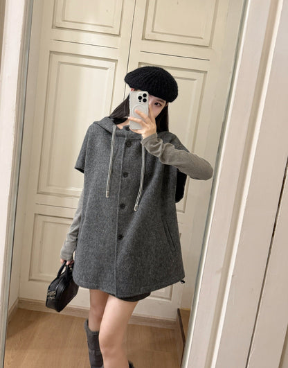 Brune NEW Hooded wool vest