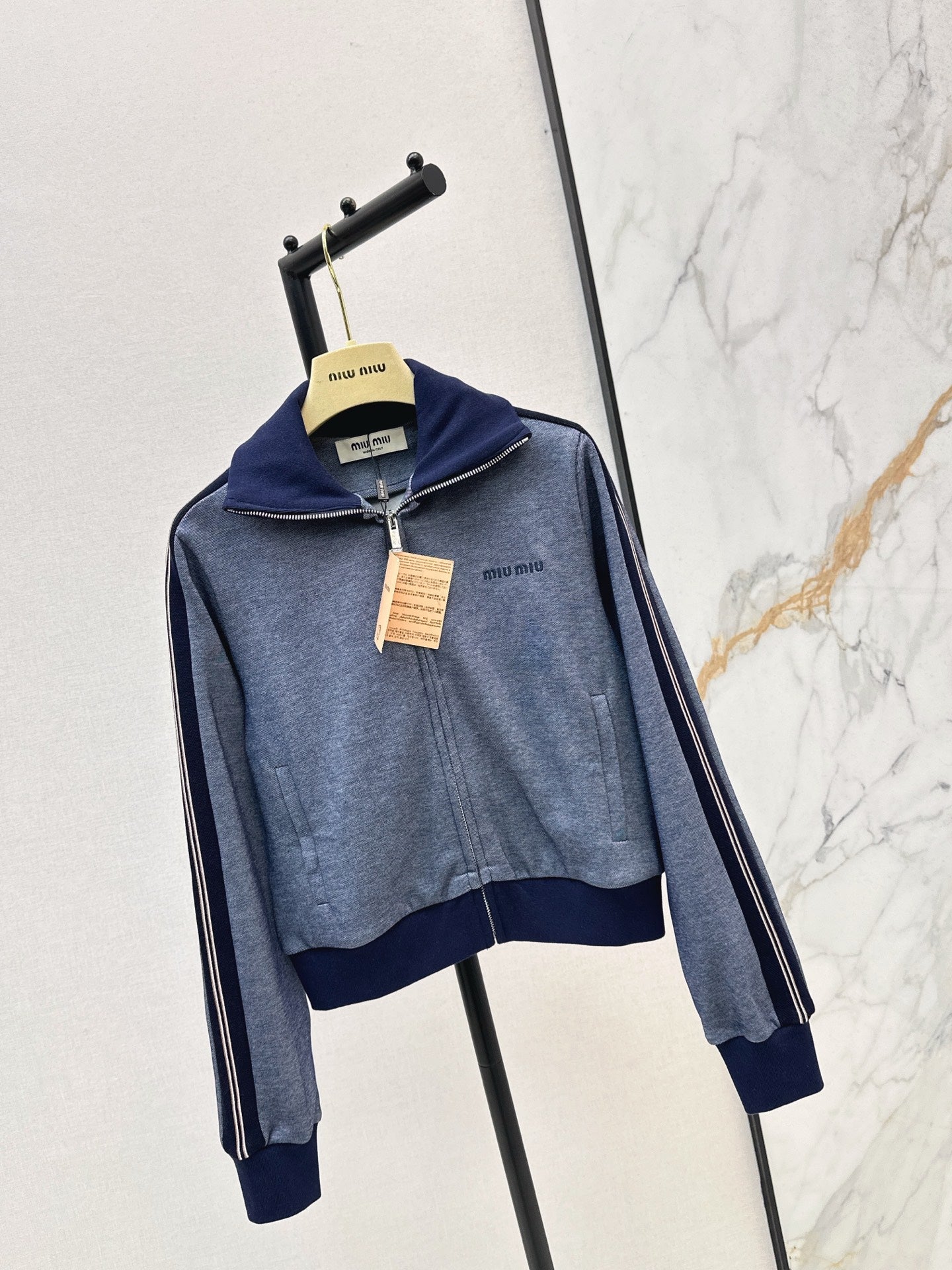 Miu NEW zipper jacket