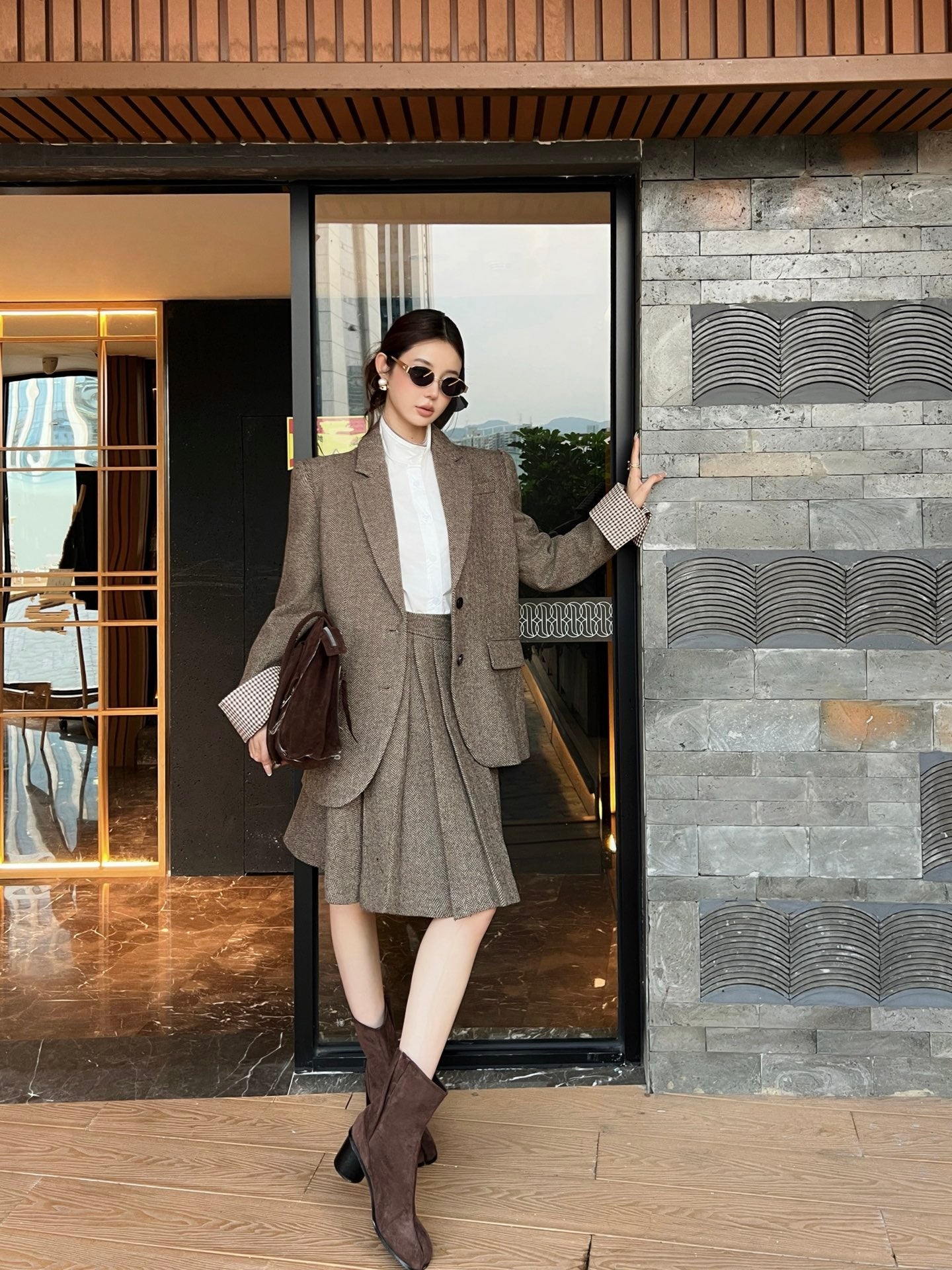 Brune NEW pleated skirt