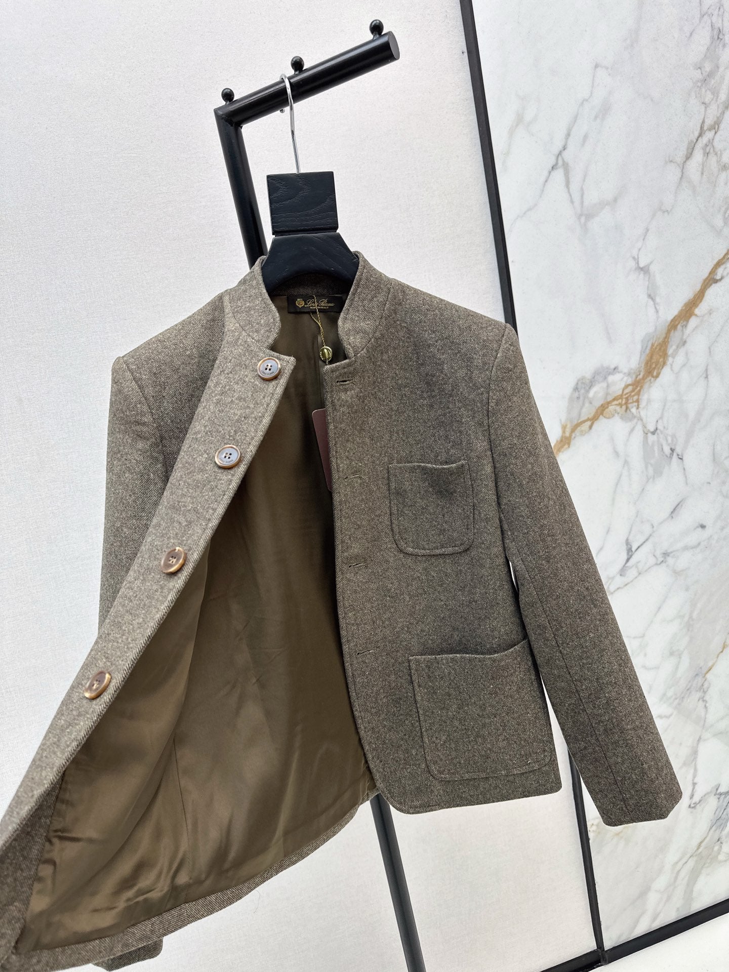 Loro NEW stand collar jacket