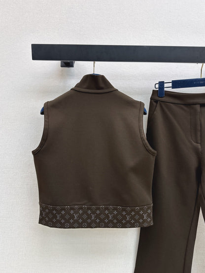 Louis NEW Vest and cropped trousers set