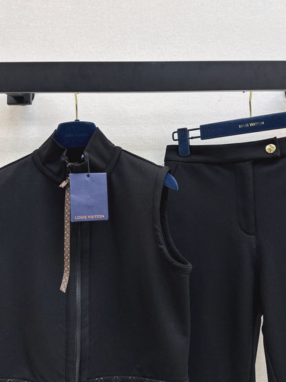 Louis NEW Vest and cropped trousers set
