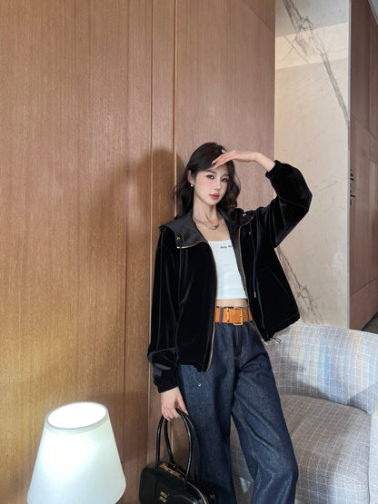 Miu NEW velvet jacket