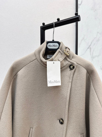 Max NEW woolen cape coat