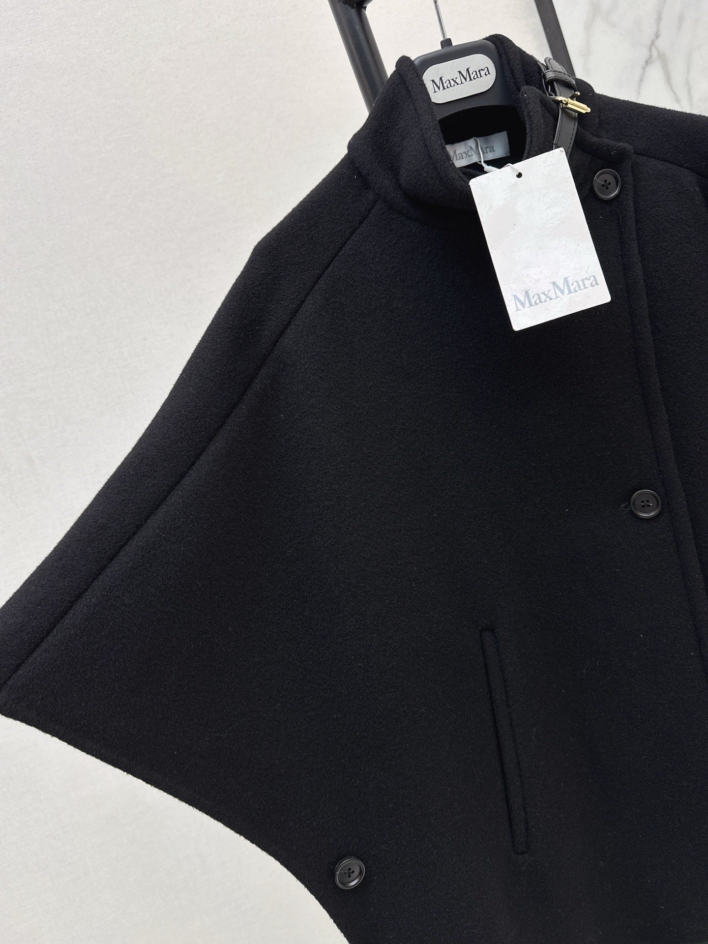 Max NEW woolen cape coat