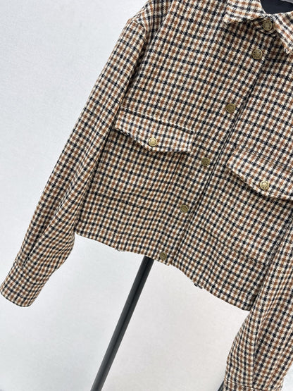 Monc NEW houndstooth jacket