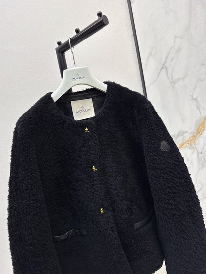 Monc NEW fur down jacket