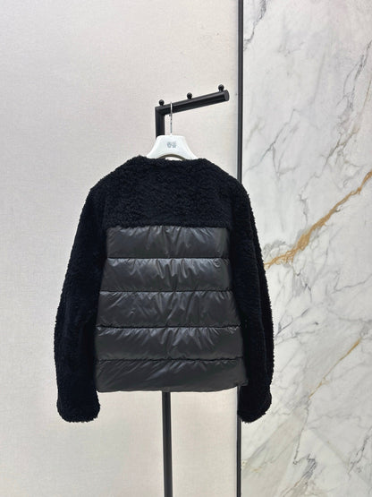 Monc NEW fur down jacket
